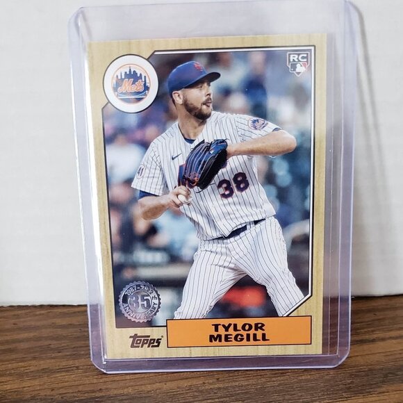 2022 Series 1 1987 Baseball #T87-82 Tylor Megill - New York Mets - Picture 1 of 3